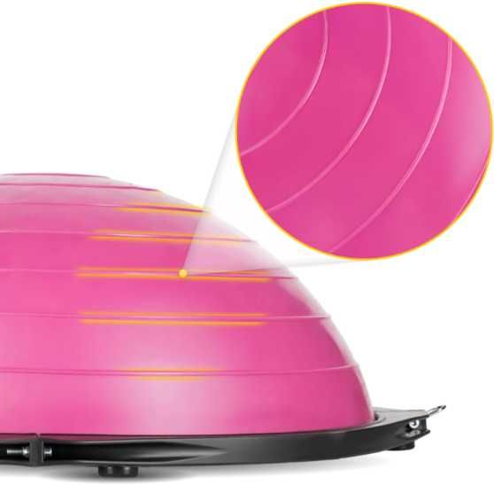 Półpiłka Piłka do balansowania 4fizjo Balance Ball 60cm 4FIZJO POMPKA