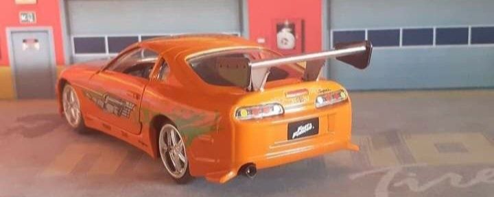 Toyota supra fast furious escala 1:32