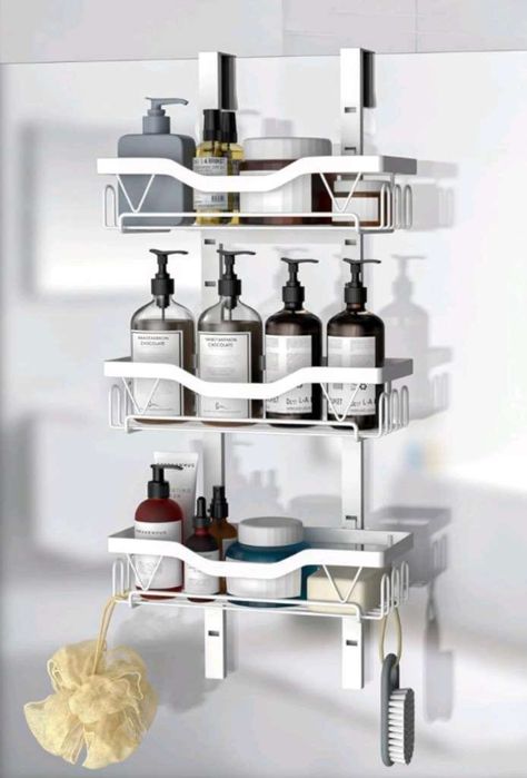 Підвісна поличка в ванну кімнату.