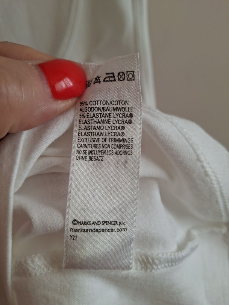 Майка біла базова р.L, Marks & Spencer