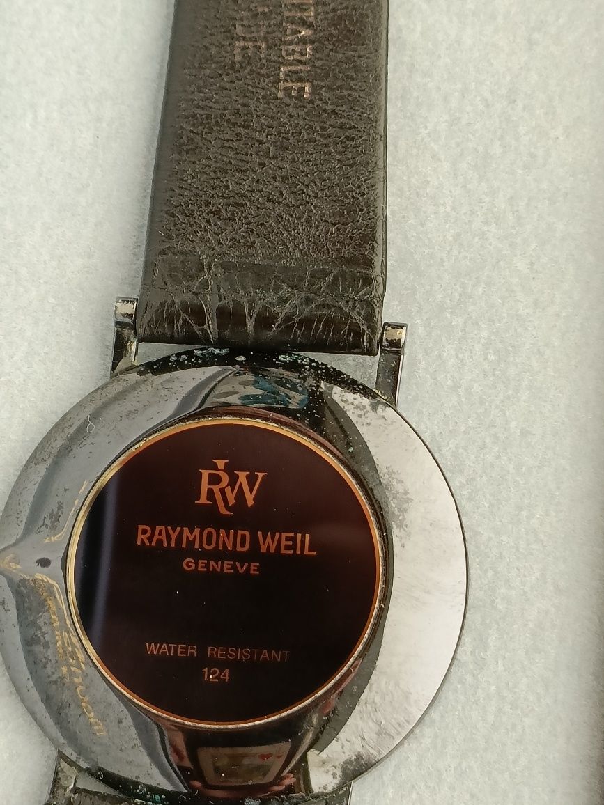 Relógio Raymond Weil - Othello (Homem) Pulseira Pele Crocodilo