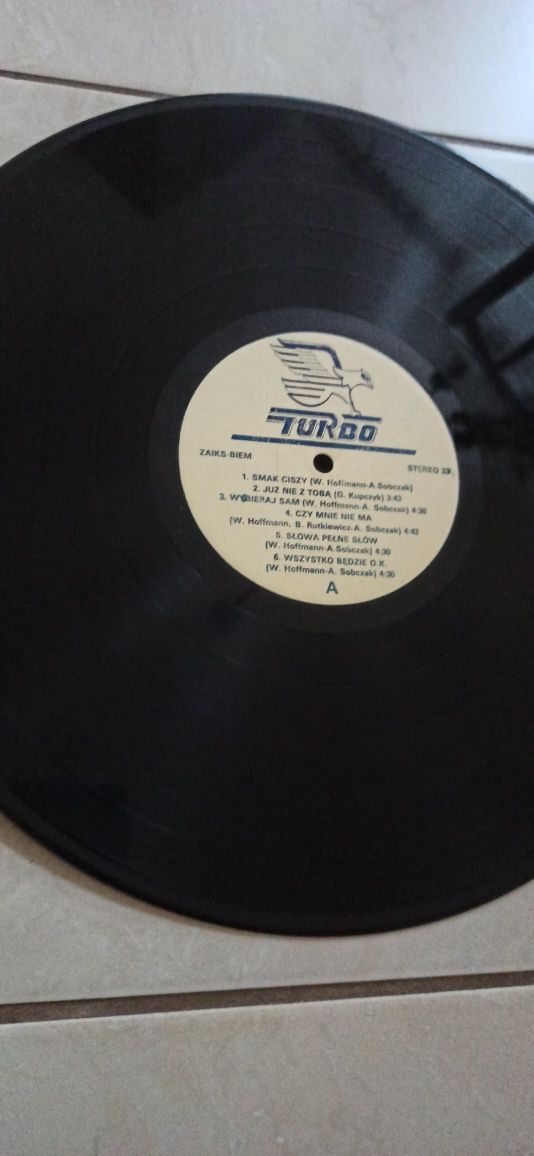 LP: Turbo-"Smak ciszy"; KP Razem 1985; excellent+