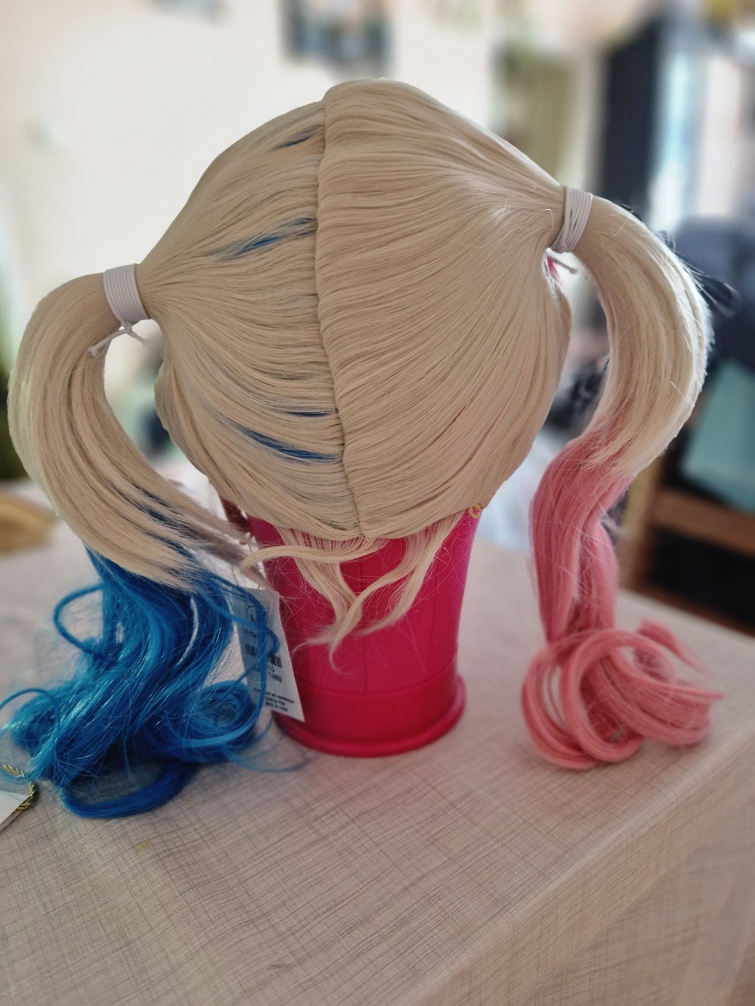 Peruka cosplay Harley  Quinn