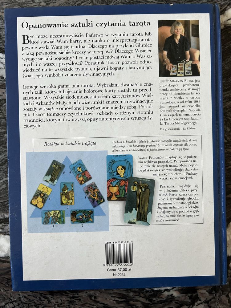 Tarot- Osobisty Poradnik + karty tarota Juliet Sharman Burke