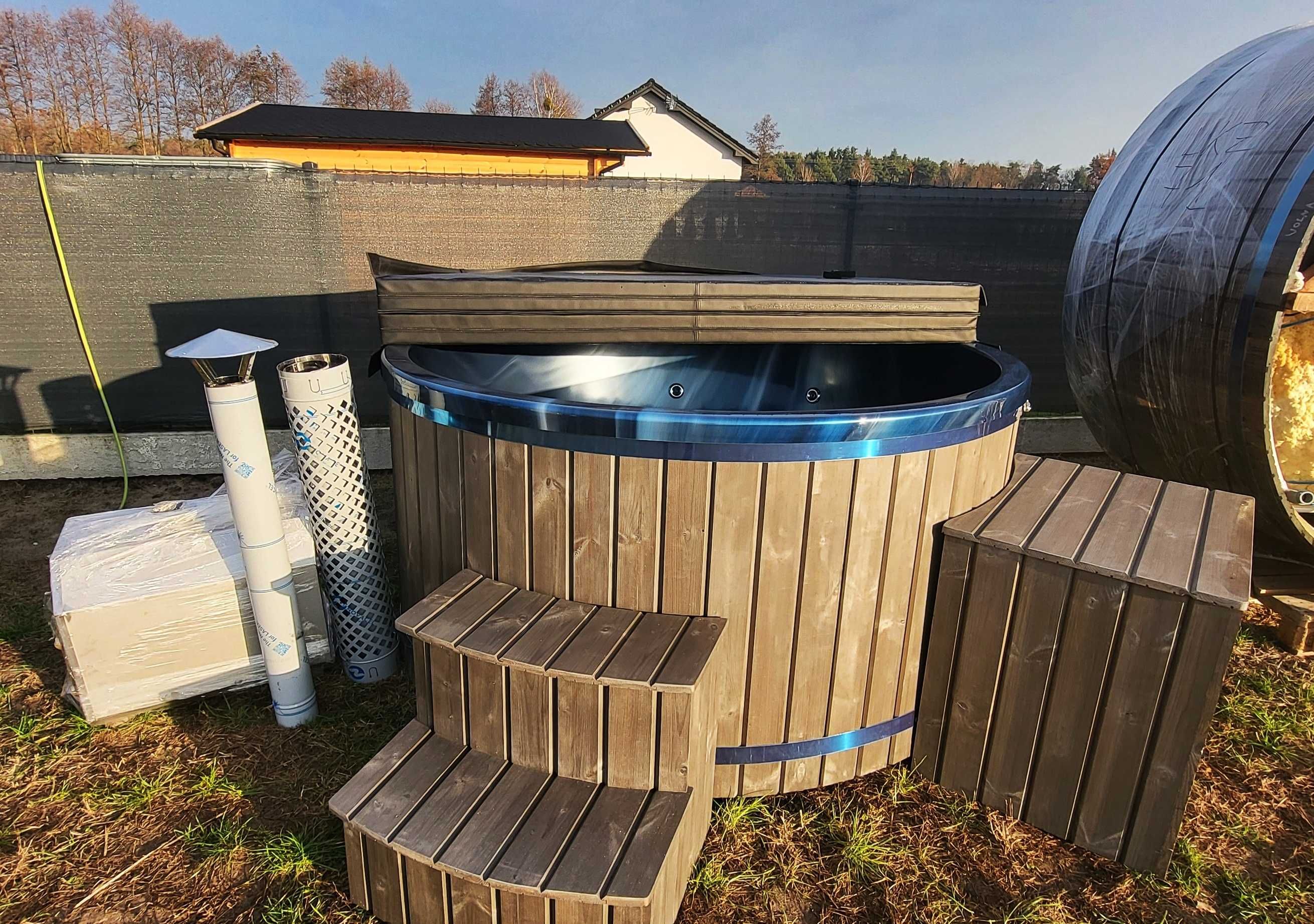 BALIA OGRODOWA raty 0%  ! JACUZZI bania wszystko w cenie GRATIS