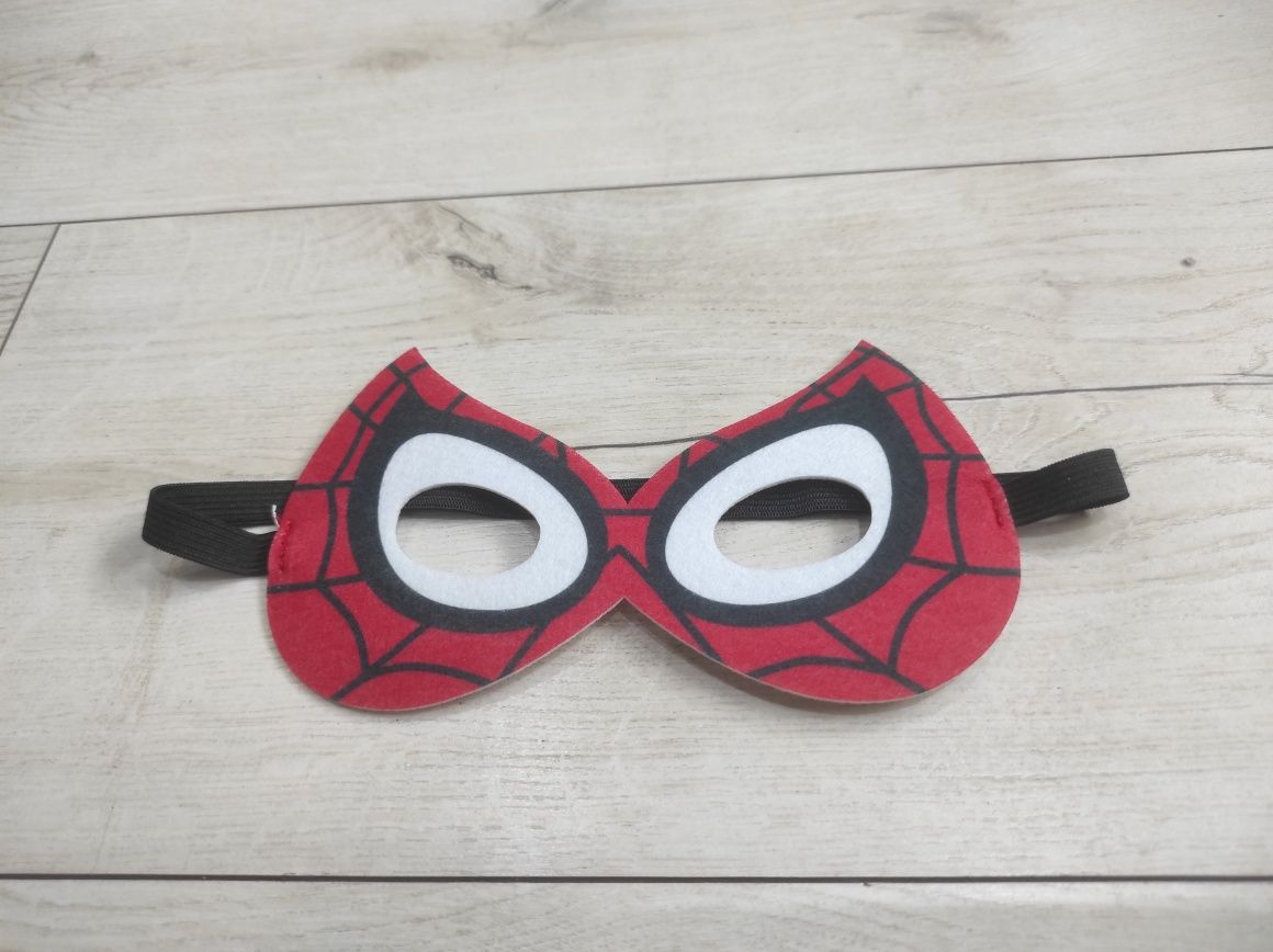 Spiderman filcowa maska dla dzieci karnawał