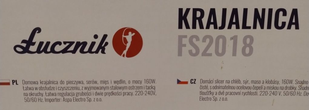 Krajalnica uniwersalna - Łucznik FS2018 - używana