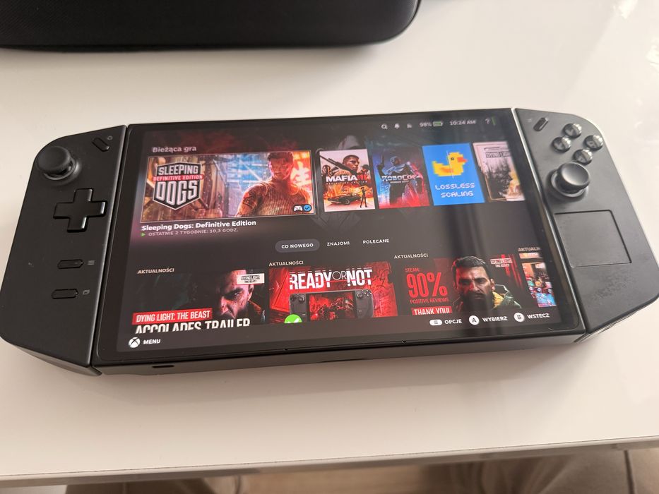 Lenovo legion go /Z1 extreme/ 512 gb + sd 256 / Gw/ Kpl/ grip+ dock