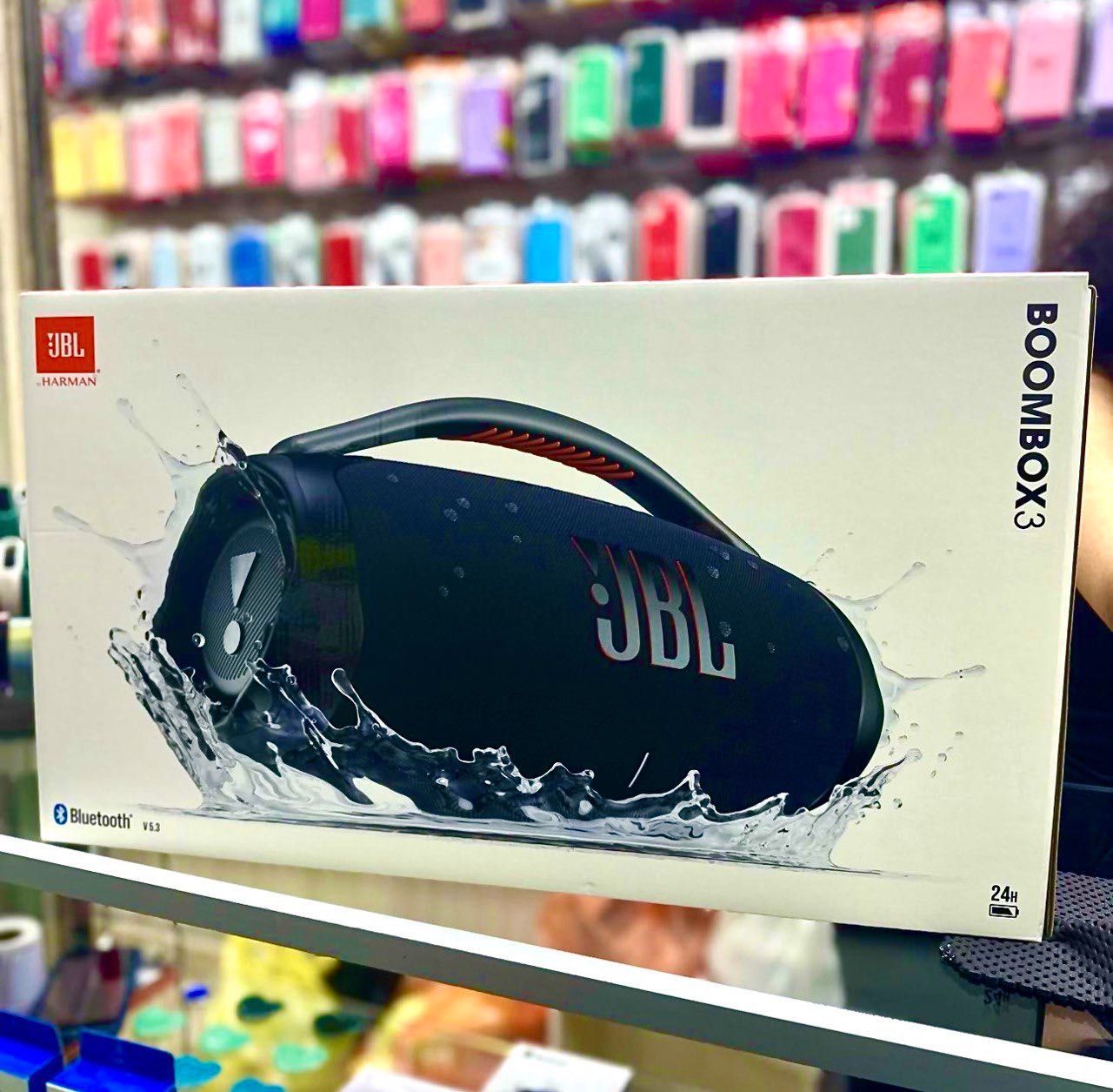 JBL Boombix 3 Black Оригінальні! Нові! Запечатані! Наложка! ОПТ!