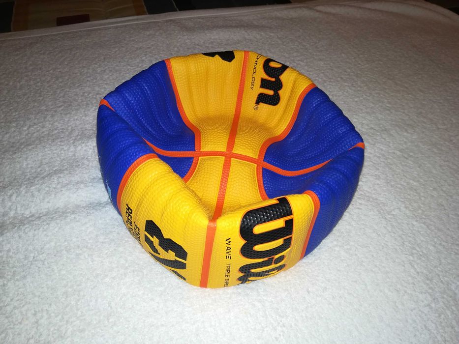 bola de basquetebol wilson fiba 3x3 replica ball oficial (nova)