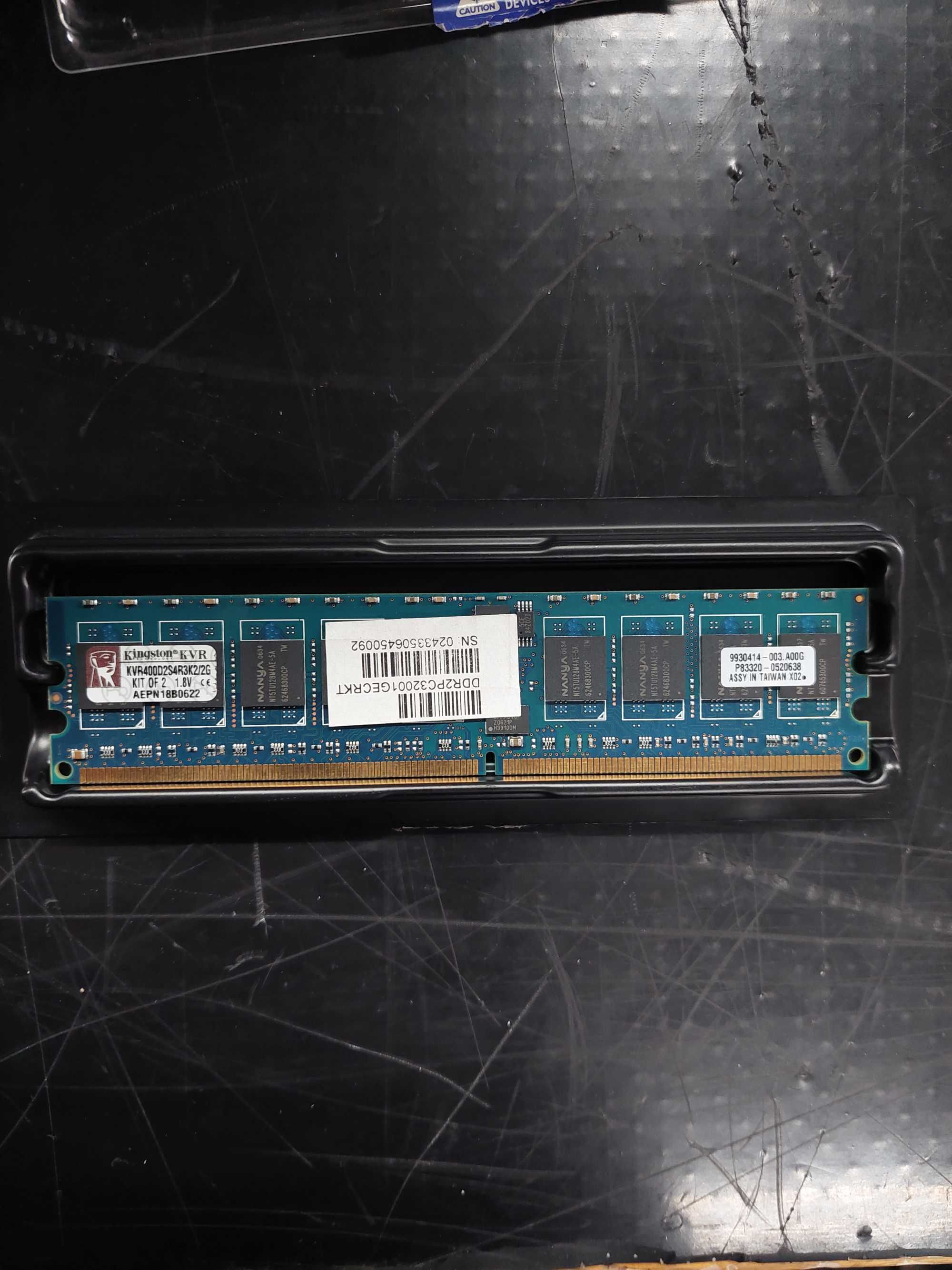 Memória Kingston DDR2 400Mhz 2G