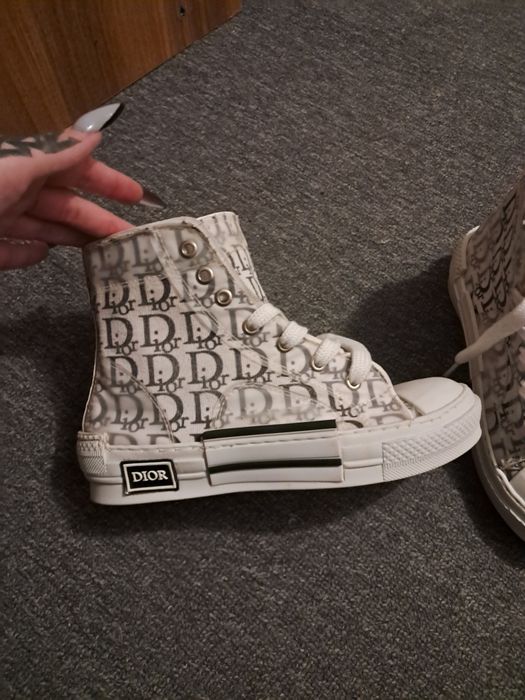 Кросівки діор з логоманією