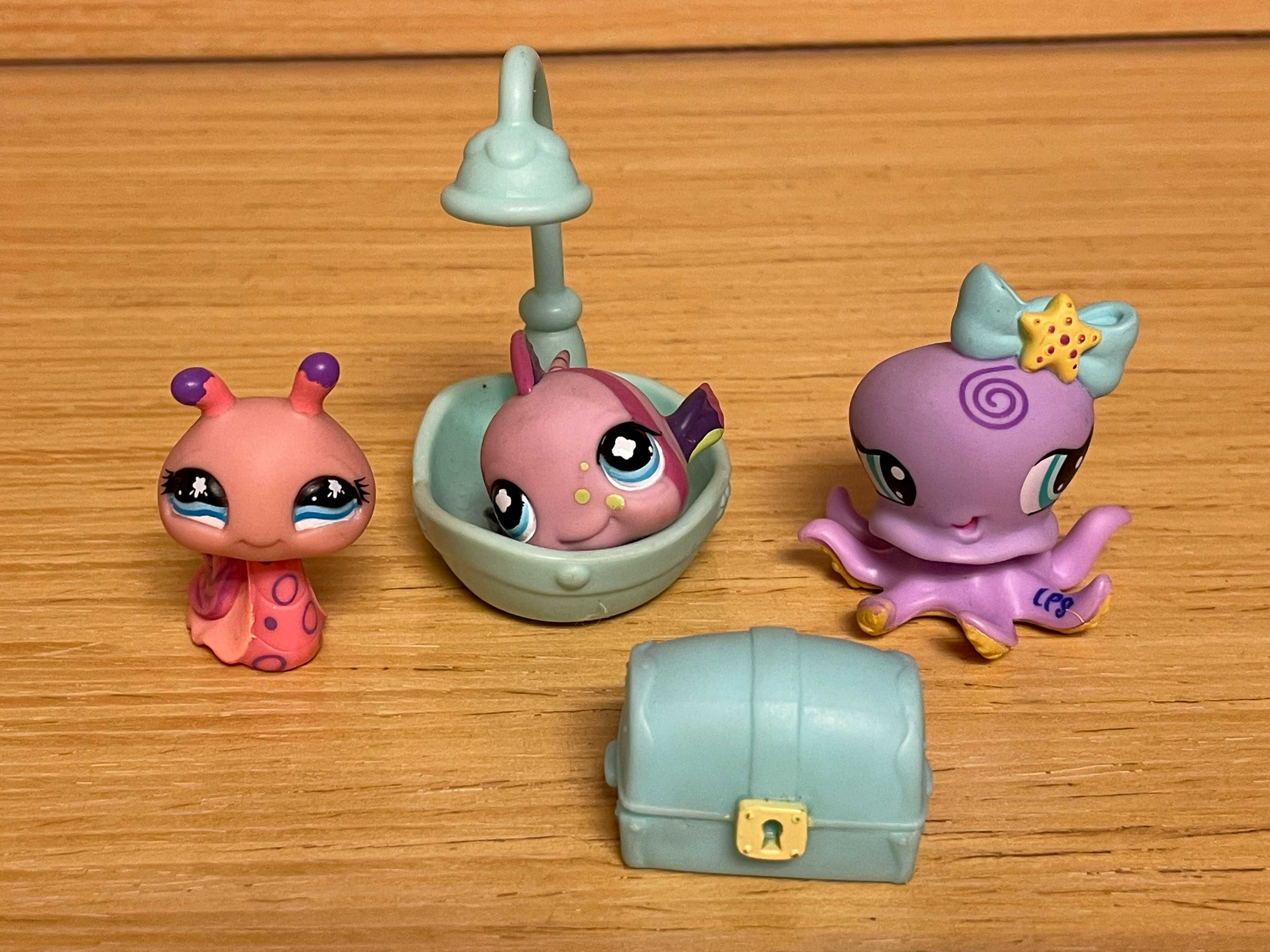 Zabawki Littlest Pet Shop - figurki 3 szt z akcesoriami