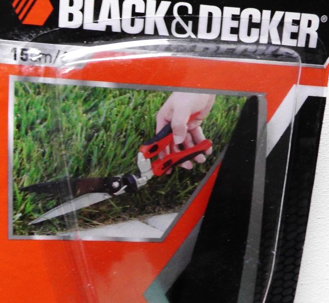 Black & Decker nożyce ręczne do cięcia trawy 36cm 5 pozycji ostrza