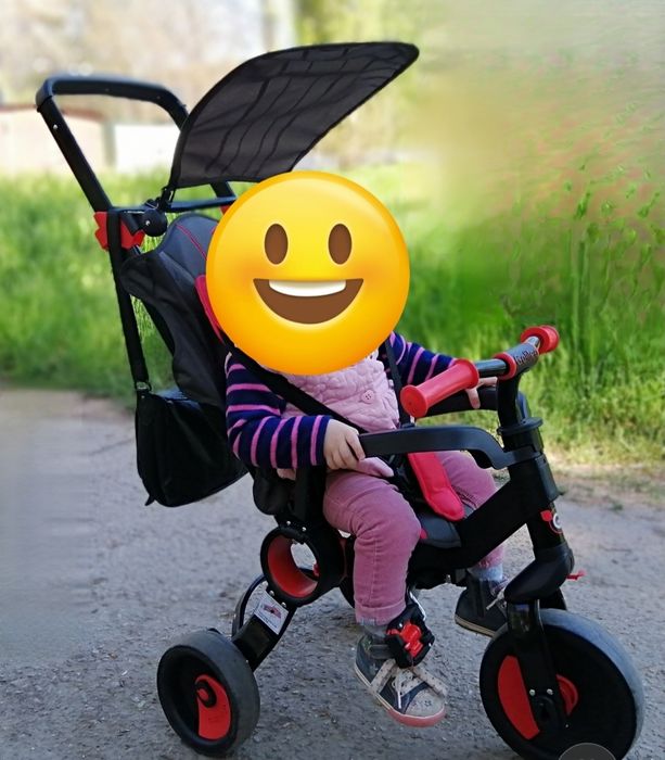 Велосипед -коляска дитячий