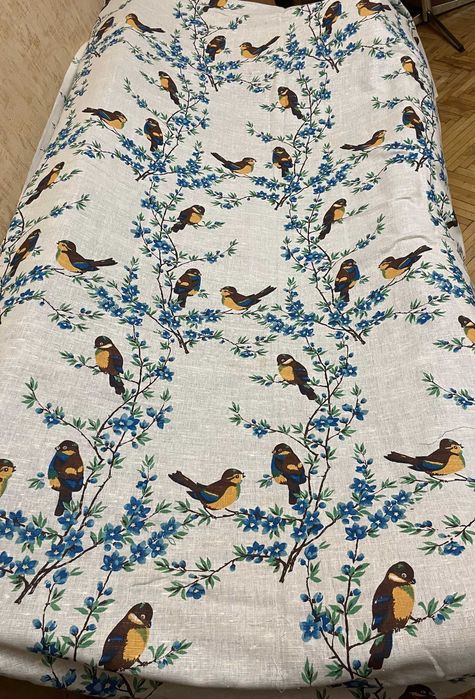 Лён, 1,50х2,30м., отрез портьерной ткани из СССР  -350грн.