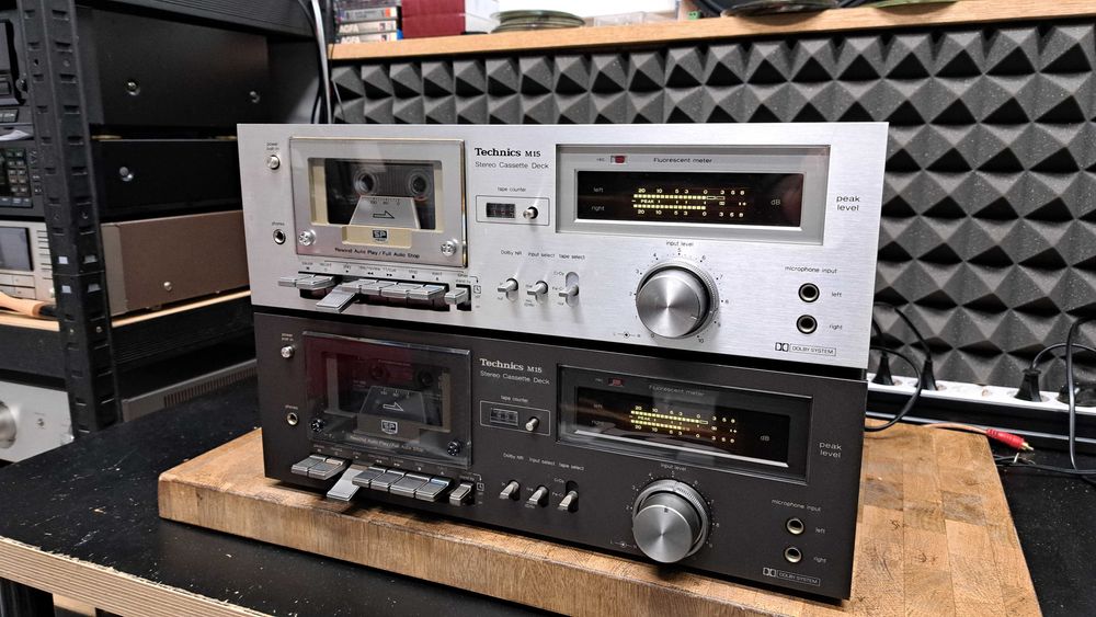 Deck Technics RS-M15 SREBRNY