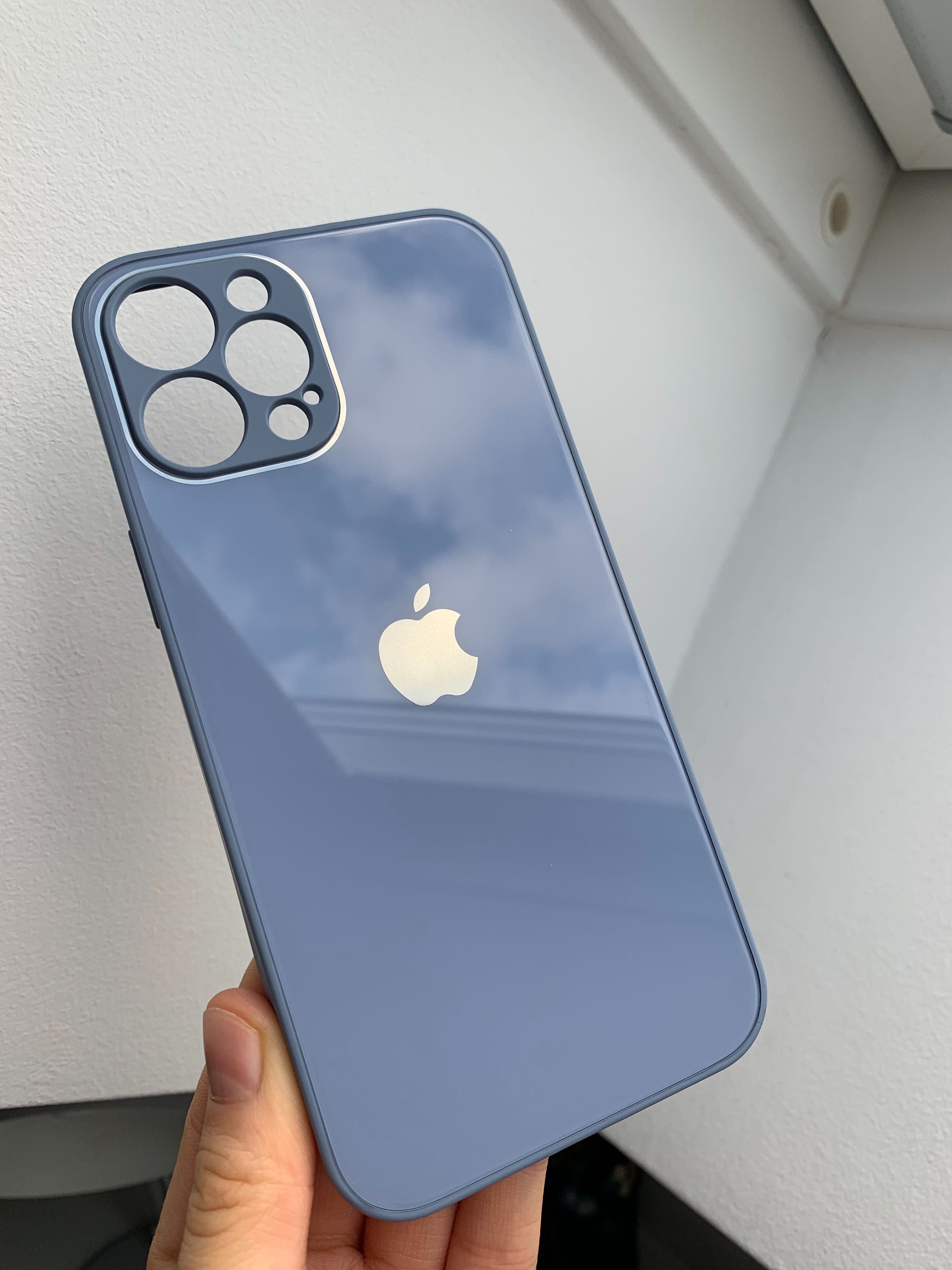Nowe Etui, Case, Obudowa iPhone 12 Pro Max, imitacja szkła!