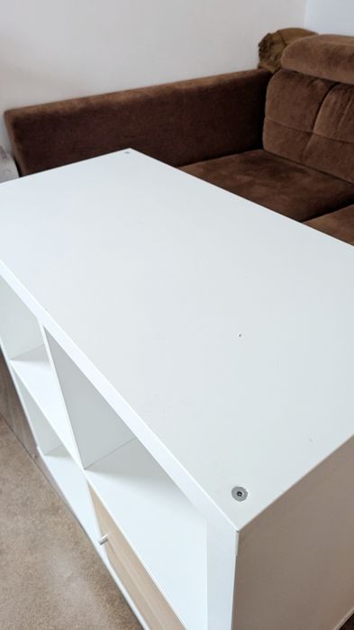 Regał Ikea kallax 2x2 biały