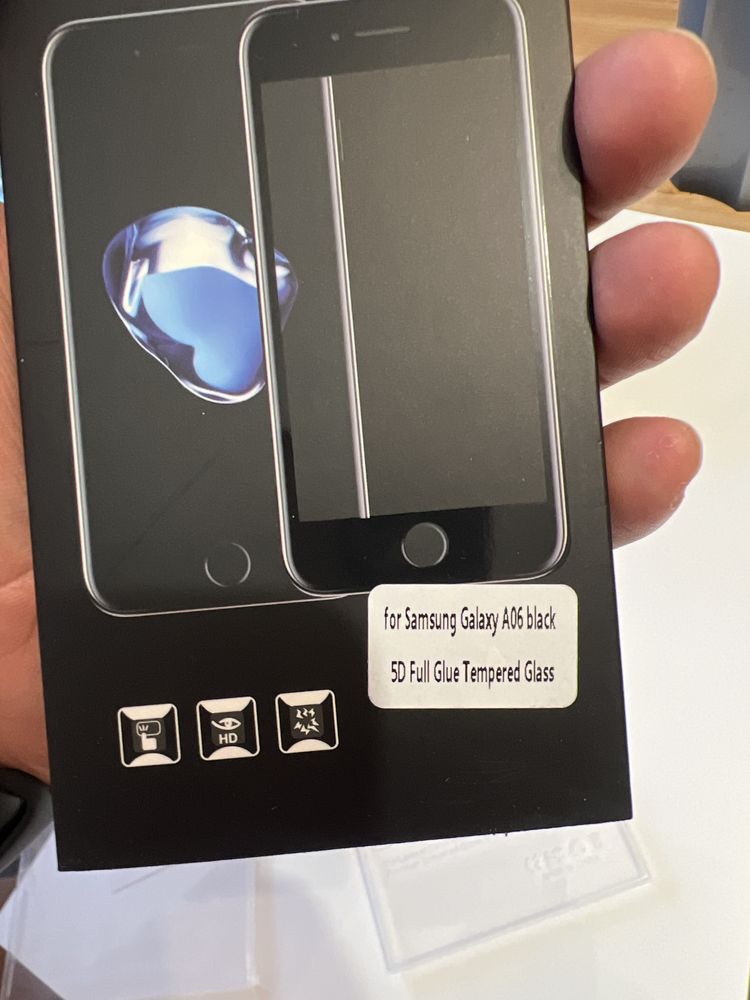 Szkło hartowane pełne 5D Samsung A06