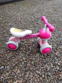 rowerek rozowy dzieciecy