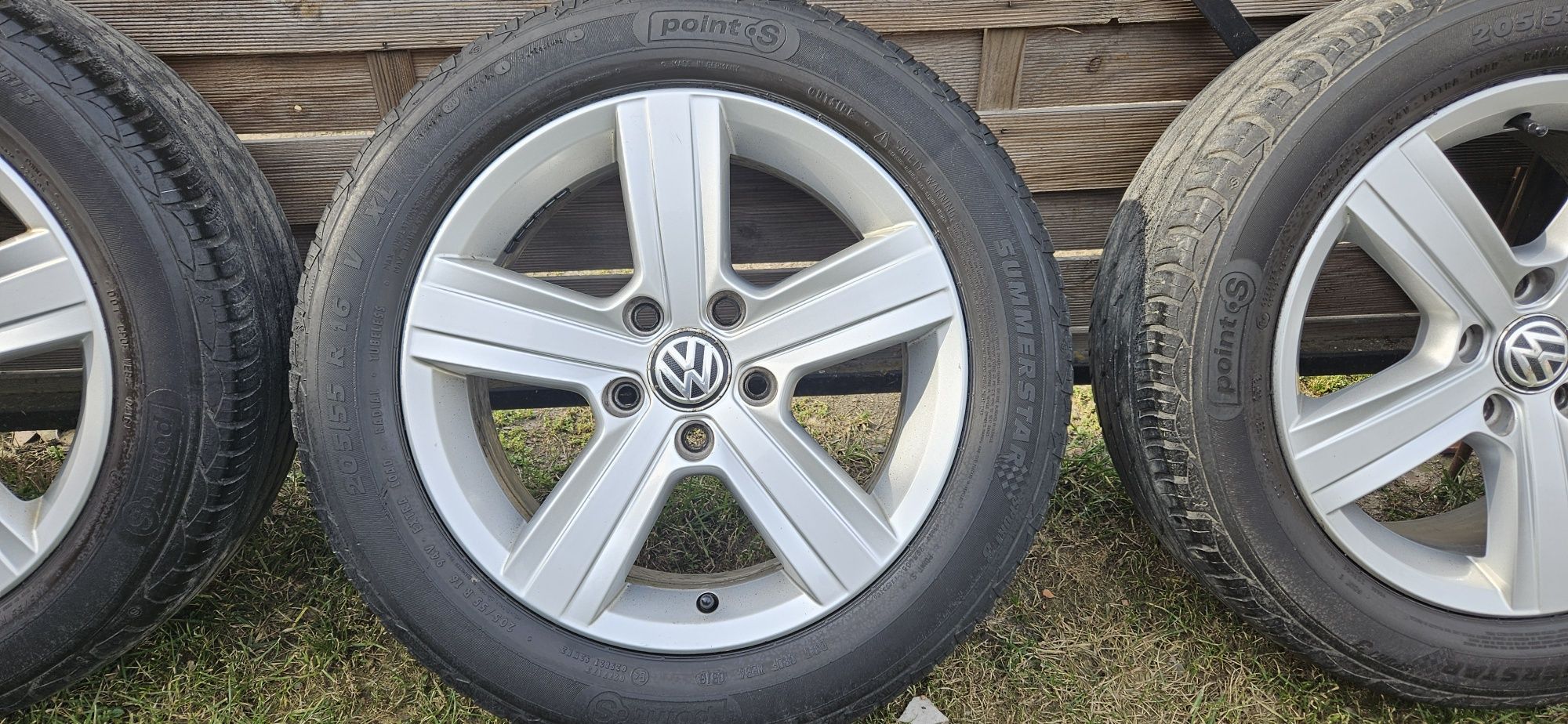 Alufelgi vw felgi z oponami VW 205/55/16