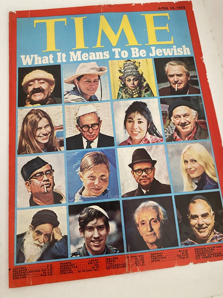 Revista/Anúncio TIME Vintage - 10 de Abril de 1972