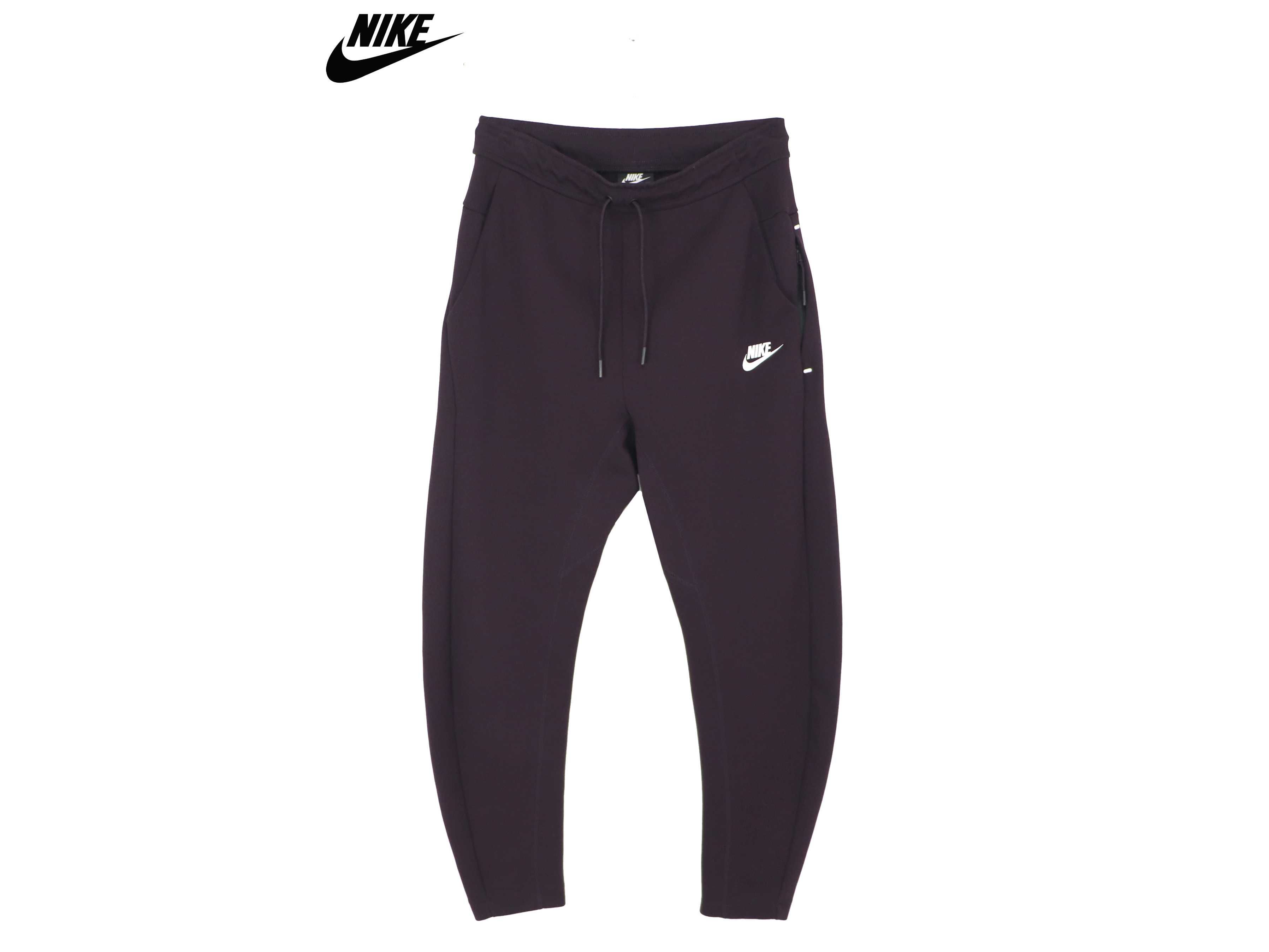 Чоловічі бордові спортивні штани Nike Tech Fleece оригінал [ S-M]