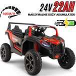 Auto na akumulator BUGGY RACING A032 Strong + bezszczotkowy silnik 24V
