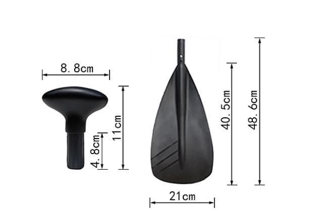 Wiosło 2w1 do SUP Kajak Dwustronne Regulowane Składane Paddleboard