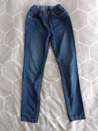 Spodnie jeansowe cienkie na wiosnę jesień cool club Smyk 152