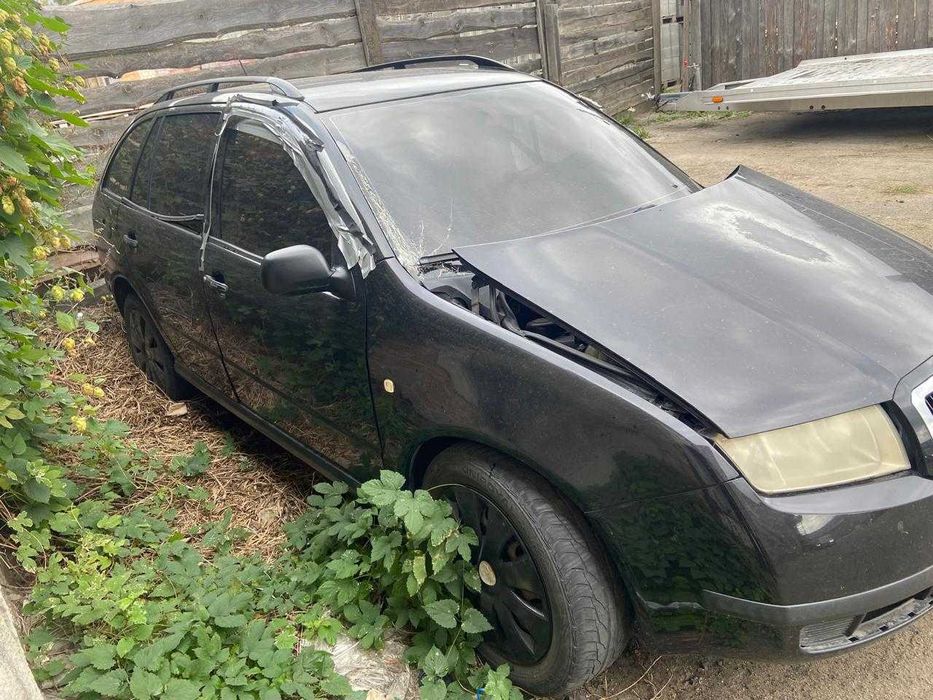 Шкода фабіа, після  дтп