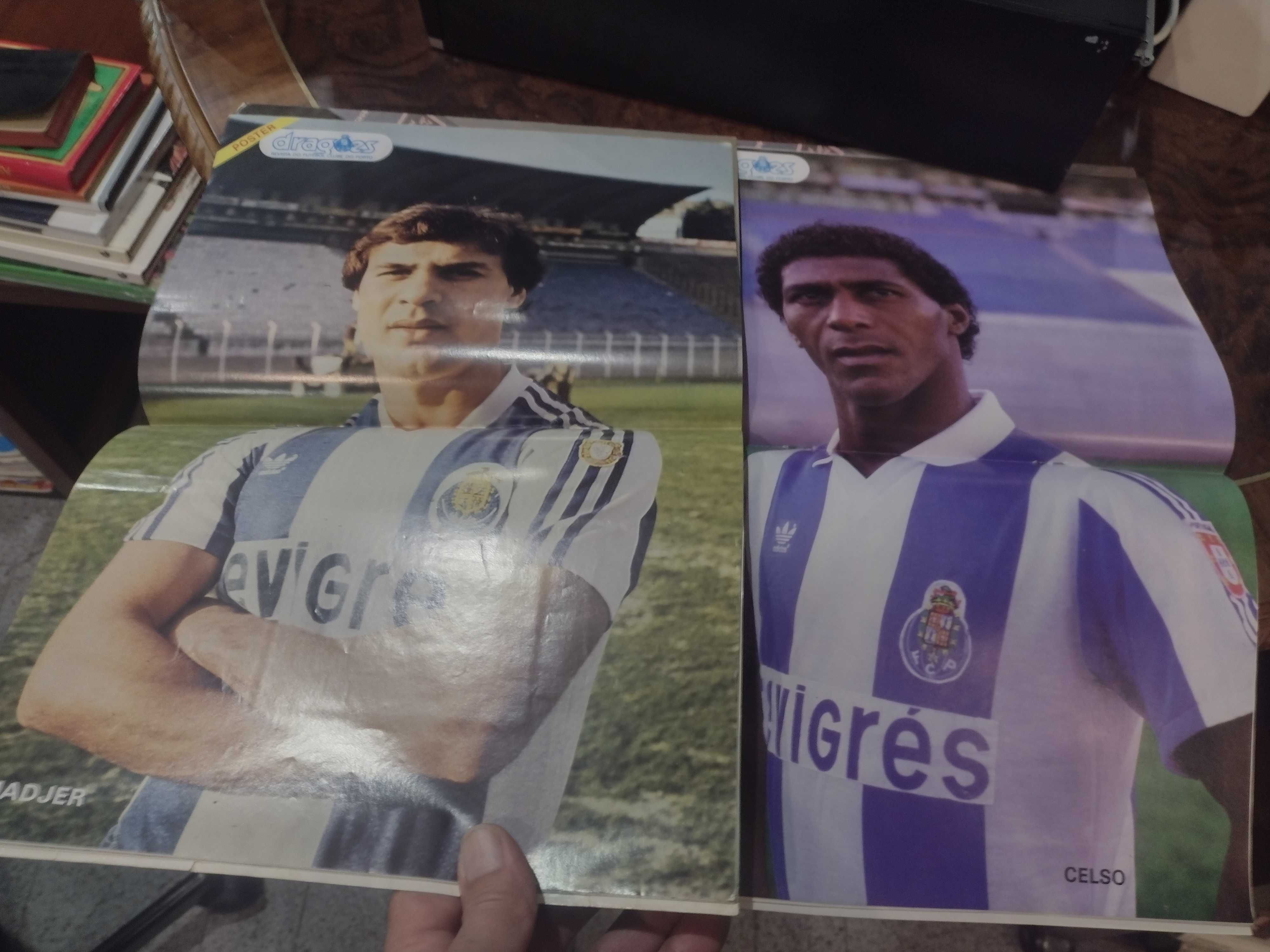 Revistas F. C. Porto Dragões 4 unidades com Poster