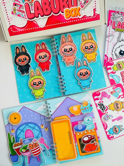 Подарунковий бокс Labubu box Лабубу Лабуба