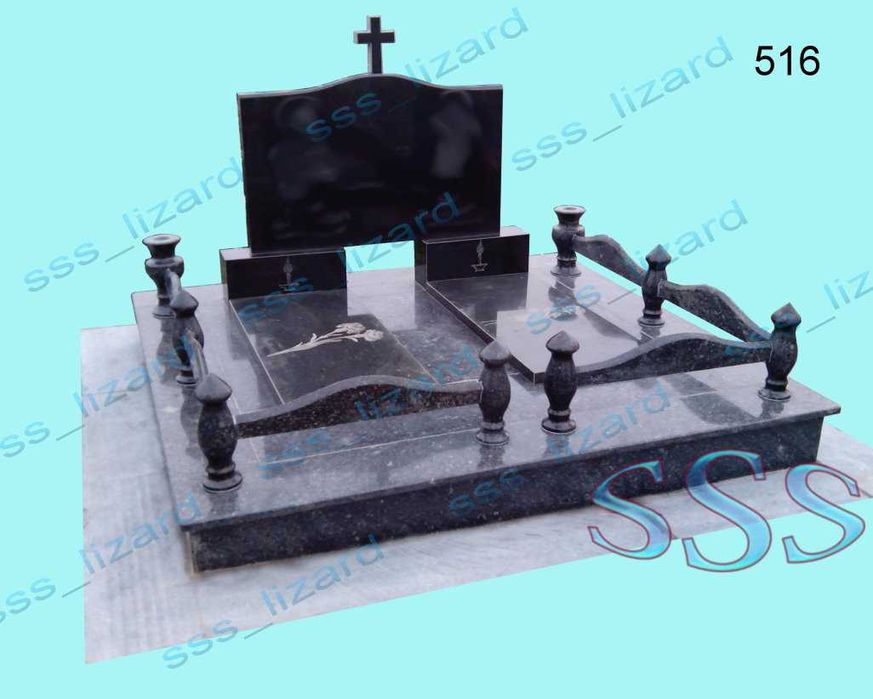 Пам'ятники подвійні, виготовлення та встановлення