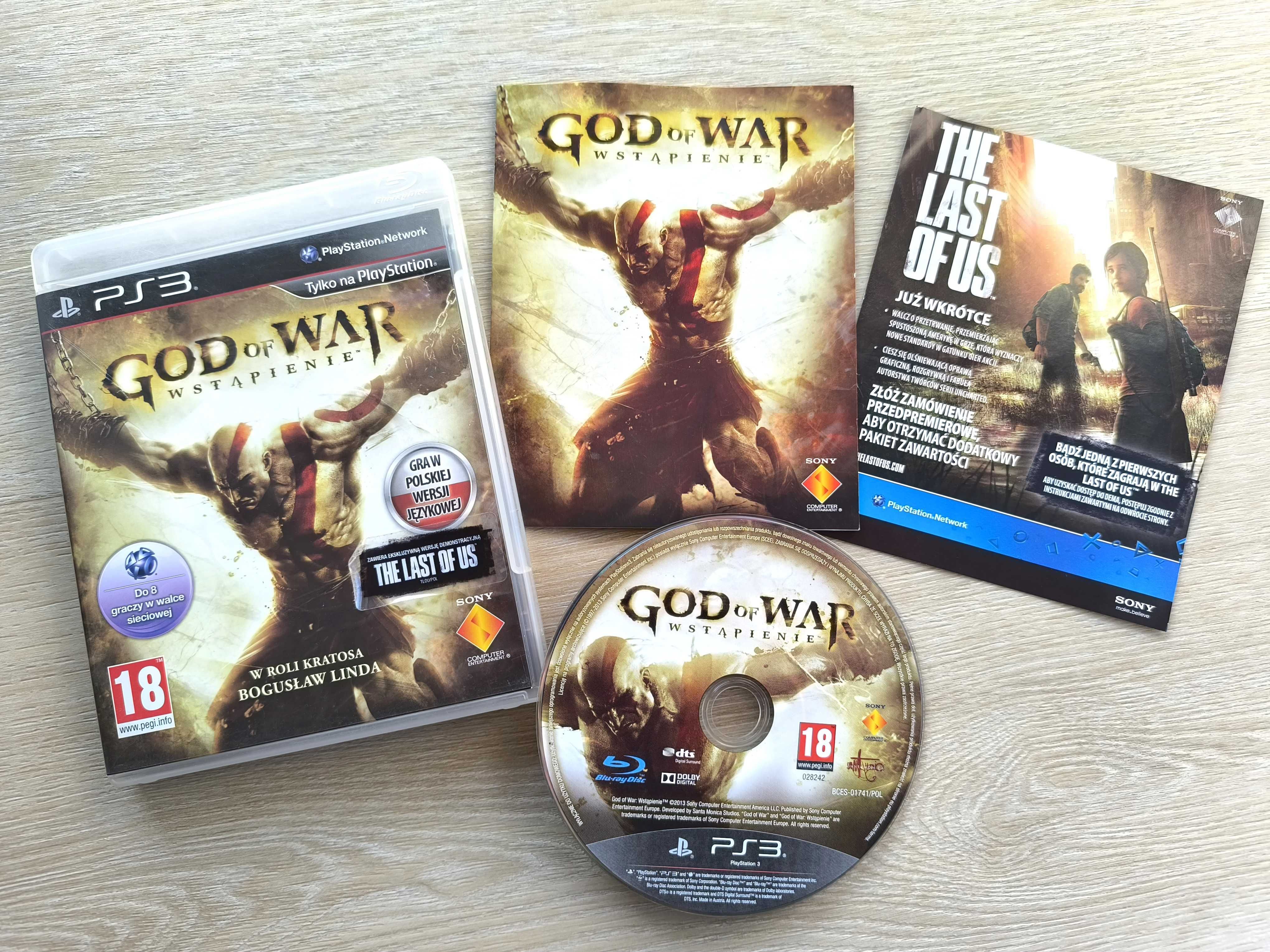 God of War Wstąpienie [PS3] (POLSKA WERSJA) + Przepustka Sieciowa