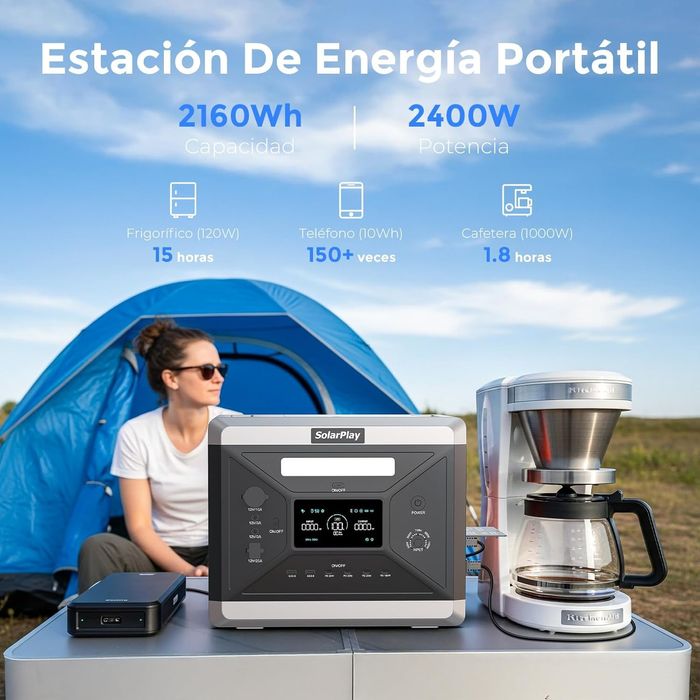 Powerstation SolarPlay  2160wh 2400w