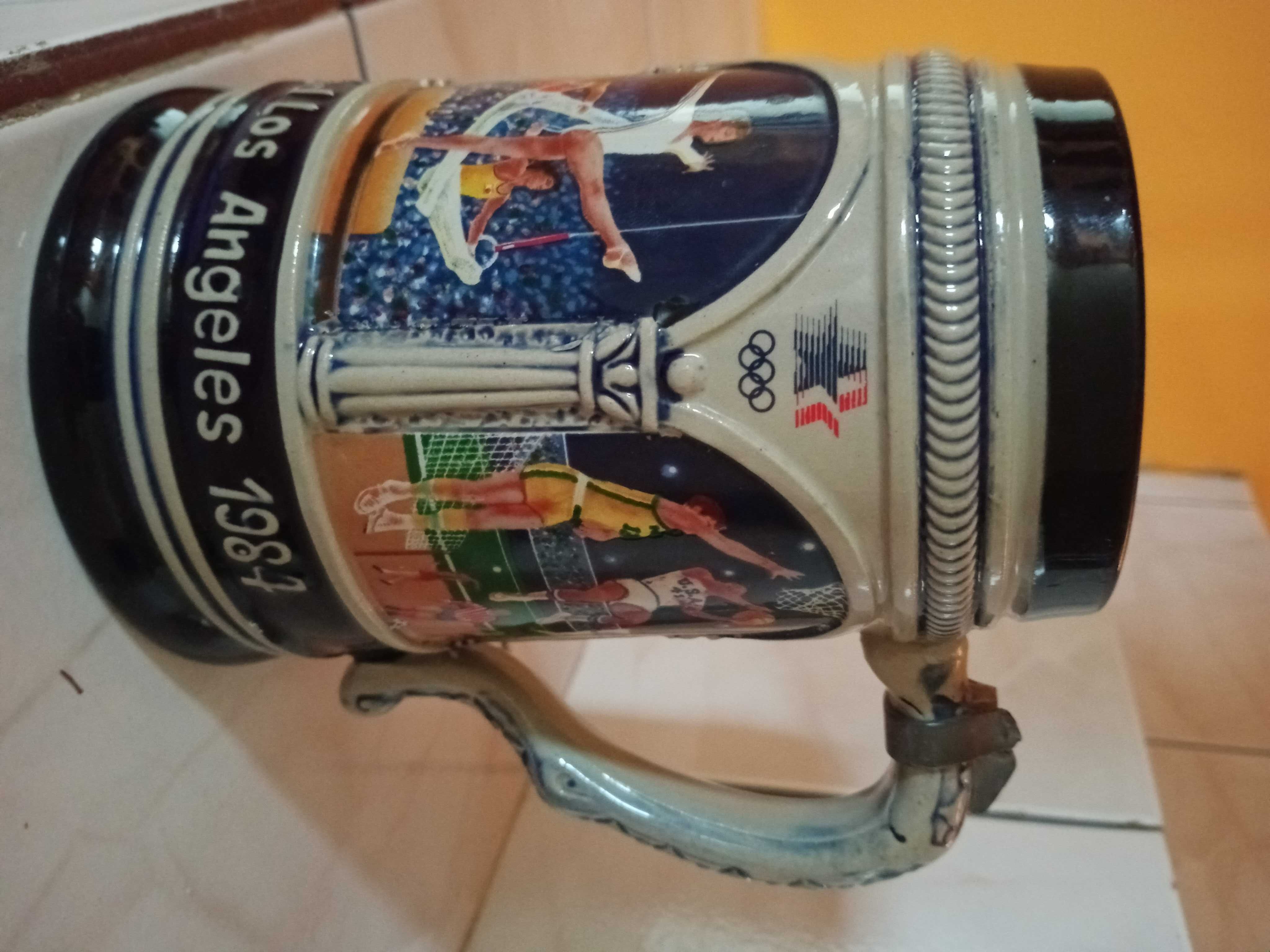 kolekcjonerski kufel Olimpiada Los Angeles 1984 limitowana edycja
