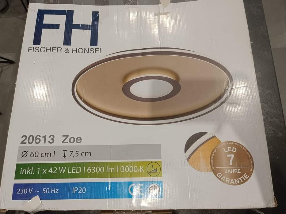 Lampa sufitowa Fischer & Honsel żyrandol 20613 Zoe