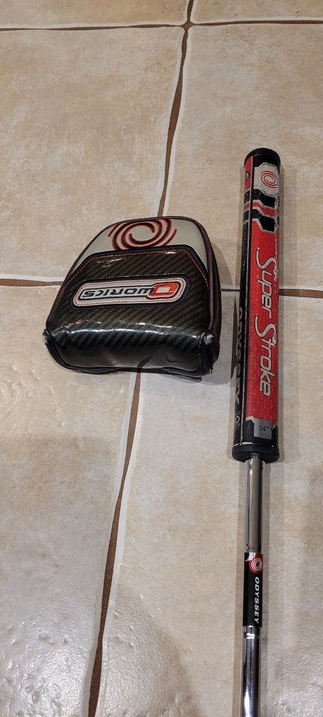 Putter Odyssey O-Works Red Ball