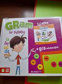 Gra Gram w sylaby (Scrabble dla dzieci do nauki czytania)