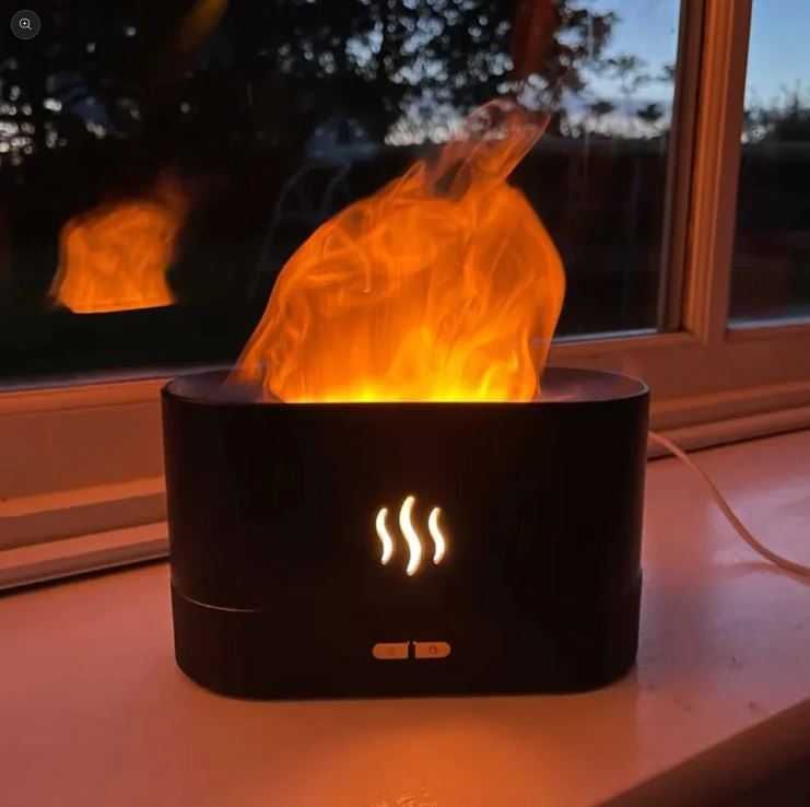 Difusor de Aroma LED em forma de chama