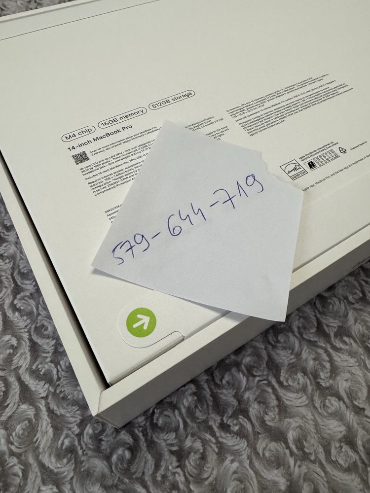 Apple MacBook Pro 14.2" M4 16GB 512GB SSD gwiezdna czerń (Space Black)