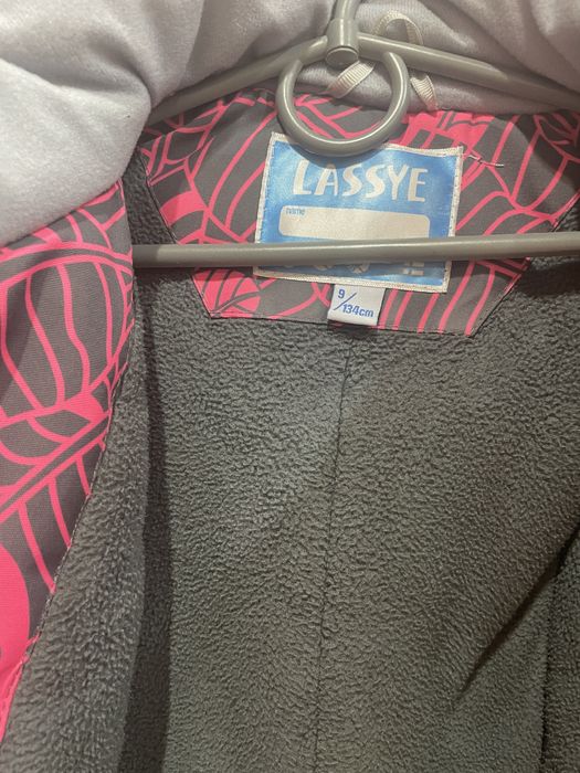 Зимова термо курточка на флісі lenne lassye 134р.