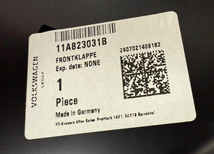 Капот VW ID 4 новий , оригінал  крило