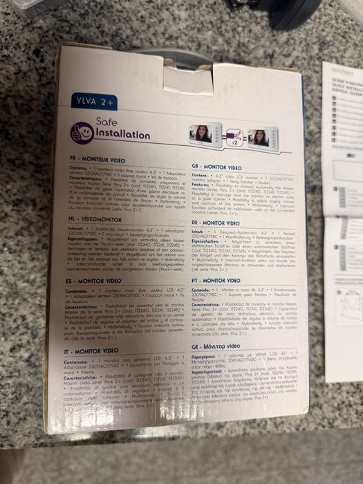 Monitor Extra Avidsen Ylva 2+ Novo Caixa Aberta Só Fotos