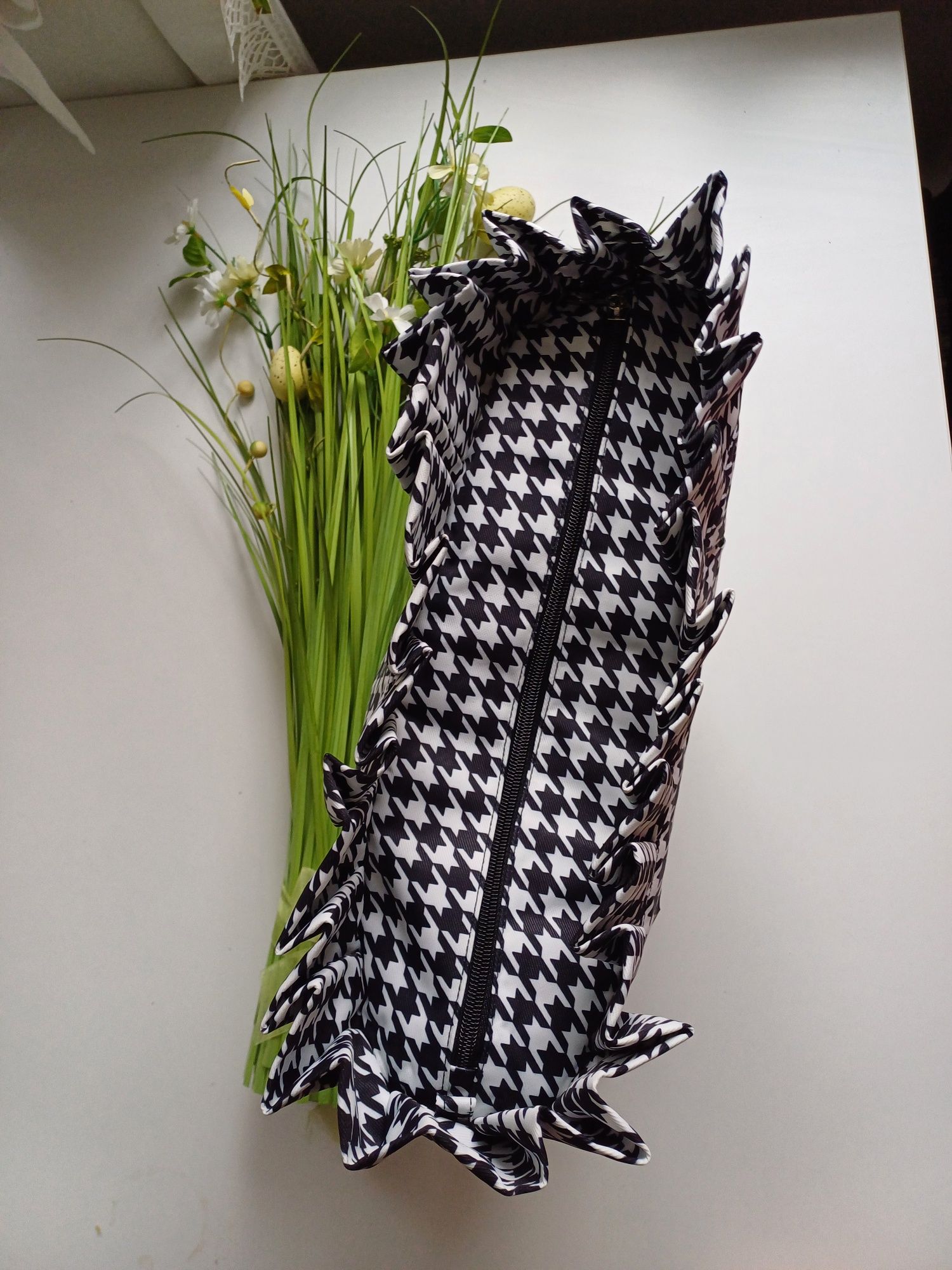Organizer w pepitkę do torebki O Bag Mini