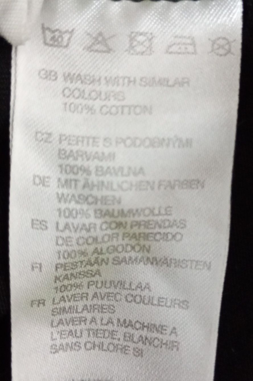 Czarna koszulka bez rękawów H&M