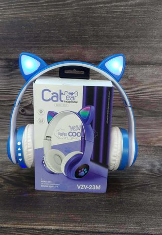 Bluetooth бездротові наушники CAT VZV-23M навушники з вушками