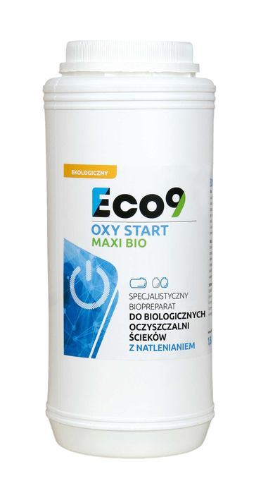 Eco9 OXY START MAXI BIO - Rozruch oczyszczalni tlenowych